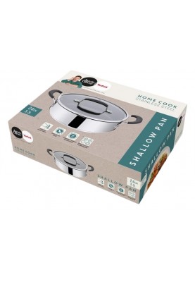 Tefal Сотейник з кришкою Jamie Oliver Home Cook, 24см, нержавіюча сталь, силікон