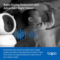 TP-Link IP-Камера Tapo C200C FHD N300 microSD motion detection, 9x zoom