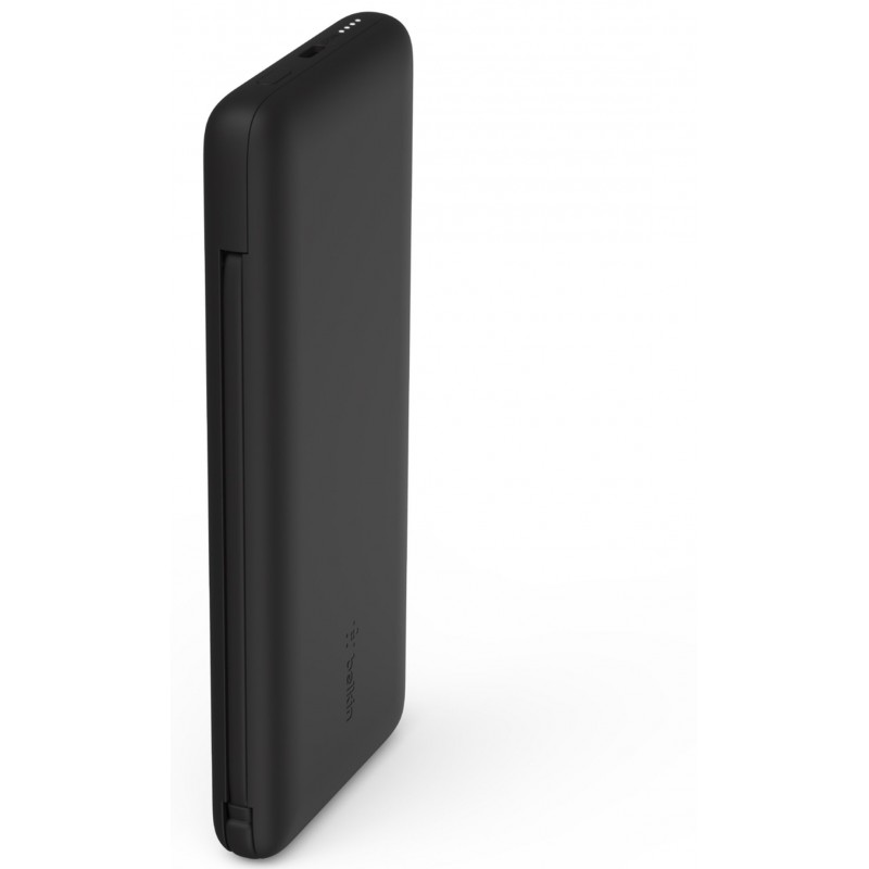 Belkin Універсальна літієва батарея Power Bank 10000mAh 23W integrated cables Black