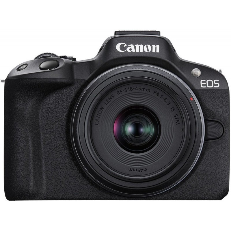 Canon Цифрова фотокамера EOS R50 + RF-S 18-45 IS STM Black