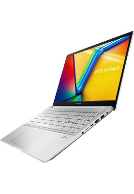 ASUS Ноутбук Vivobook Pro 15 M6500XU-LP018 15.6" FHD IPS, AMD R7-7840HS, 16GB, F1TB, NVD4050-6, NoOS, Сріблястий