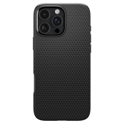 Spigen Чохол для iPhone 16 Pro Max, Liquid Air, Matte Black