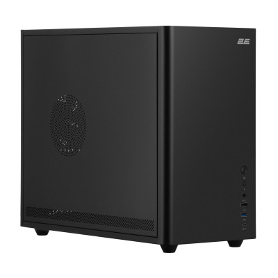 2E Корпус 2E Credo Metal V350B без БР, 1xUSB3.0, 1х USB 2.0, 1xUSB Type-C, 3x120мм, VGA 350мм, LCS ready, mATX, чорний