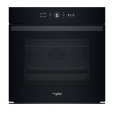 Whirlpool Духовий шафа Whirlpool електричний, 73л, A+, дисплей, конвекція, телескопічні напрямні, чорний