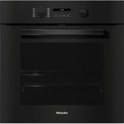 Miele Духова шафа H 2861 BP електрична, 76л, A+, дисплей, конвекція, піроліз, телескопічні напрямні, чорний