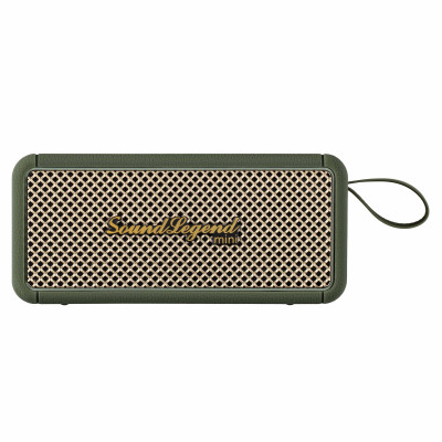 2E Портативна акустична система SoundLegend Mini 40Вт, BT 5.3, TWS, FLAC, MP3, WAV, EQ, PowerBank, IPX6, Зелений