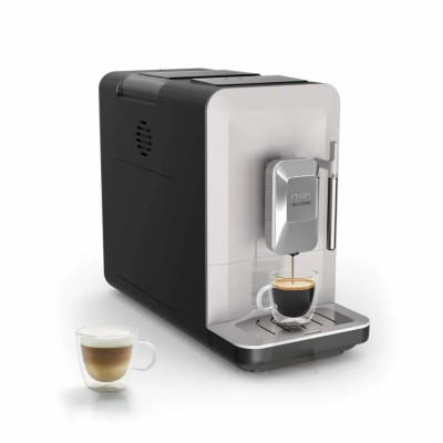 Krups Кавомашина Krups My Coffee+ 1.5л, зерно, ОLED дисплей, авторецептів - 3, метал, сірий