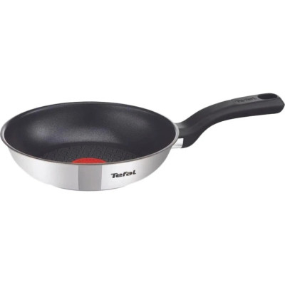 Tefal Сковорода Tefal Comfort Max, 20см, нержавіюча сталь, бакеліт, чорний