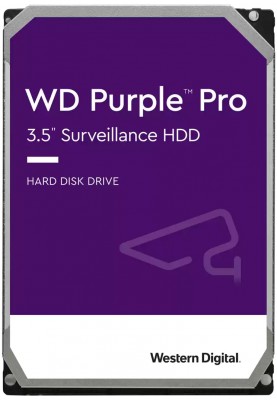 WD Жорсткий диск 3.5" SATA 3.0 12TB 7200 256MB Purple Pro Surveillance