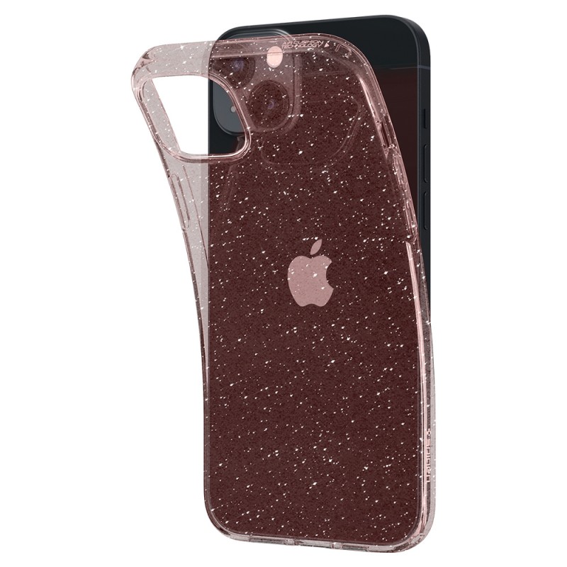 Spigen Чохол для Apple iPhone 14 Liquid Crystal Glitter, Rose Quartz