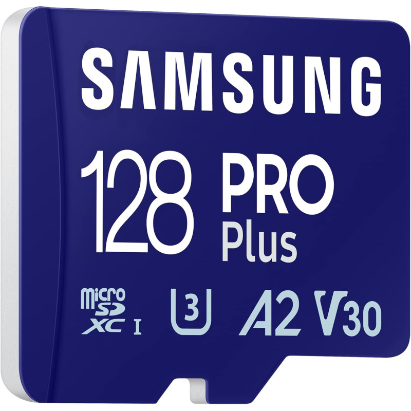 Samsung Карта пам'яті microSDXC 128GB C10 UHS-I R180MB/s PRO Plus