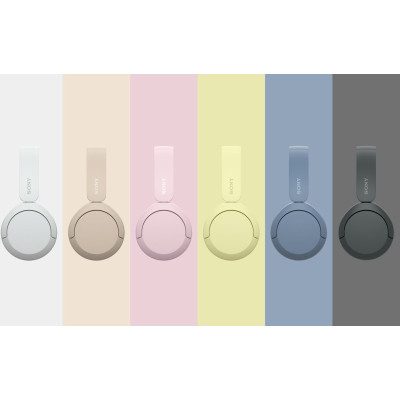 Sony Навушники On-ear WH-CH520 BT 5.2, SBC, AAC, Wireless, Mic, Розовий