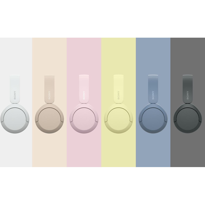 Sony Навушники On-ear WH-CH520 BT 5.2, SBC, AAC, Wireless, Mic, Рожевий