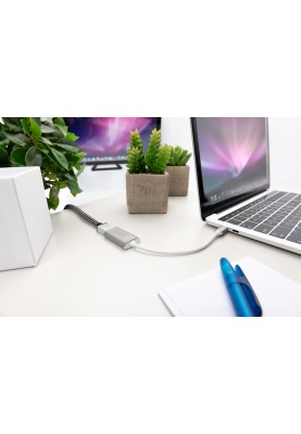 Digitus Адаптер USB-C - HDMI UHD 4K, M/F, 0.2 m