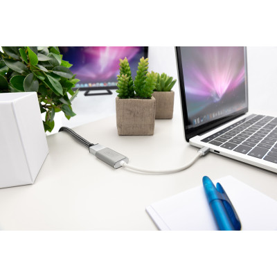 Digitus Адаптер USB-C - HDMI UHD 4K, M/F, 0.2 m