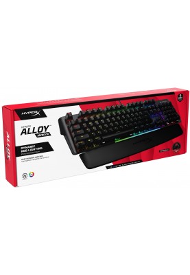HyperX Клавіатура HyperX Alloy MKW100 TTC Red USB RGB ENG/RU, Black