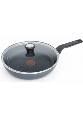 Tefal Сковорода з кришкою Generous Cook, 28см, алюміній, бакеліт, скло, чорний