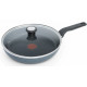 Tefal Сковорода з кришкою Generous Cook, 28см, алюміній, бакеліт, скло, чорний