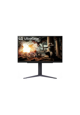 LG Монітор 27" 27GS75Q-B 2xHDMI, DP, Audio, IPS, 2560x1440, 200Hz, 1ms, sRGB 99%, G-SYNC, FreeSync, Pivot, HDR10