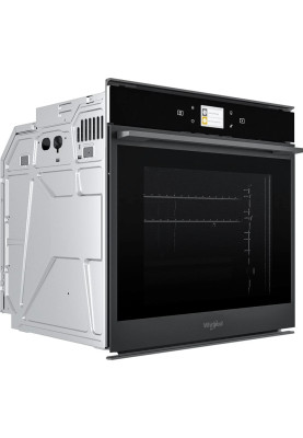 Whirlpool Духова шафа Whirlpool електрична, 73л, A+, дисплей, конвекція, телескопічні напрямні, чорний