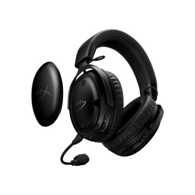 HyperX Гарнітура ігрова Cloud III S, WL/USB-A/USB-C, чорний