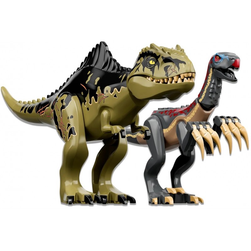 LEGO Конструктор Jurassic World Атака гігантозавра та теризинозавра