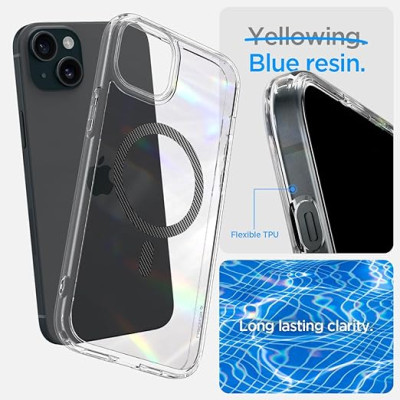 Spigen Чохол Apple iPhone 15 Ultra Hybrid MagFit, Black