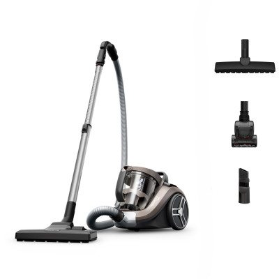 Rowenta Пилосос контейнерний Compact Power XXL Animal Kit, 900Вт, конт пилок -2.5л, HEF system, бронзовий