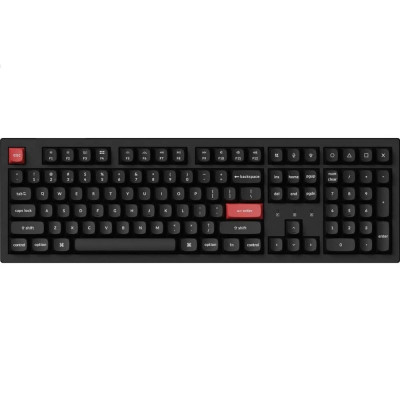 Keychron Клавіатура механічна K10 PRO 100Key, K pro Red, WL/BT/USB-A, EN/UKR, RGB, чорний