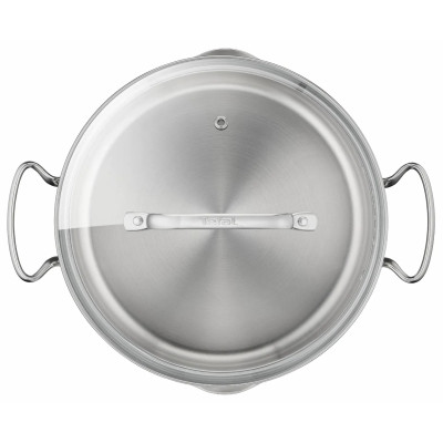 Tefal Кастрюля DUETTO+, 1.5л, з кришкою, нержавіюча сталь, скло