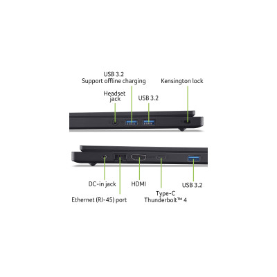 Acer Ноутбук TravelMate P2 TMP215-54 15.6FHD IPS/Intel i7-1255U/16/512F/int/W11P