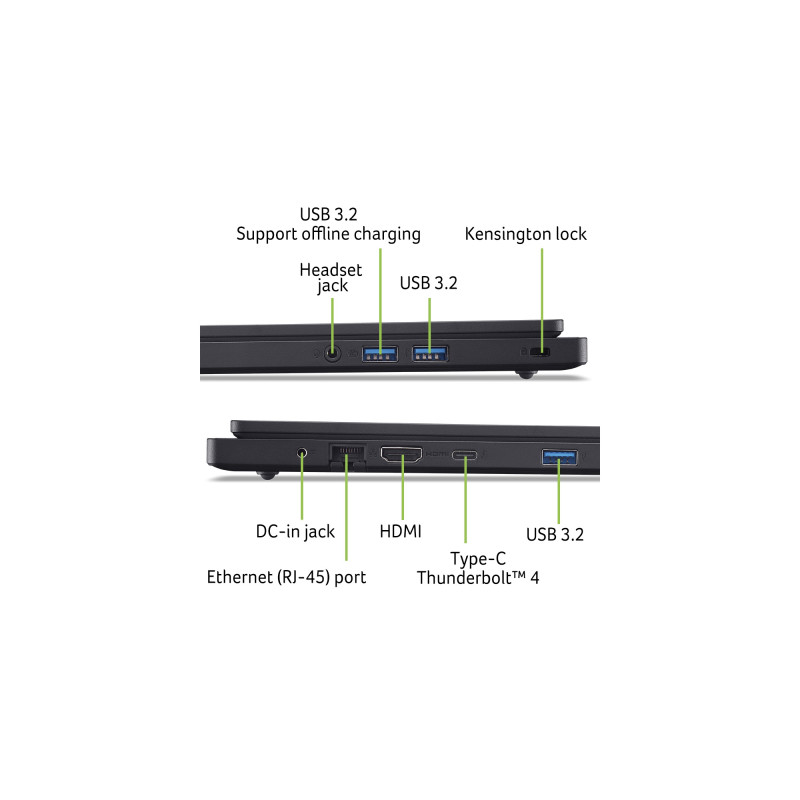 Acer Ноутбук TravelMate P2 TMP215-54 15.6FHD IPS/Intel i7-1255U/16/512F/int/W11P