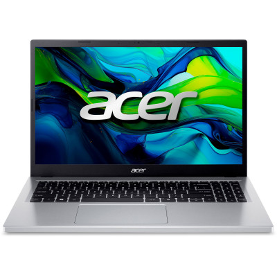 Acer Ноутбук Aspire Go AG15-31P 15.6" FHD IPS, Intel i3-N305, 16GB, F512GB, UMA, Lin, сріблястий