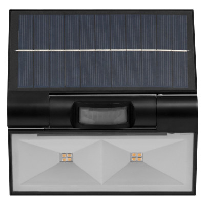 Osram Світильник автономний OSRAM ENDURA STYLE SOLAR DOUBLE 2.9Вт 3000К 380Лм IP44 чорний Osram Світильник автономний OSRAM ENDURA STYLE SOLAR DOUBLE 2.9Вт 3000К 380Лм IP44 чорний