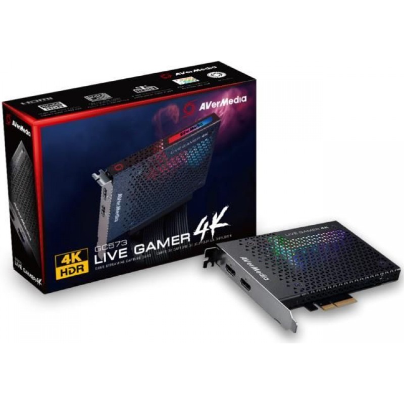 AVerMedia Карта захоплення відео Live Gamer 4K GC573 Black