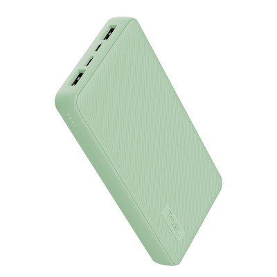 Trust Портативний зарядний пристрій Primo ECO 20000 mAh Green