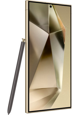 Samsung Смартфон Galaxy S24 Ultra 5G (S928) 6.8' 12/256ГБ, 2SIM, 5000мА•год, жовтий титановий