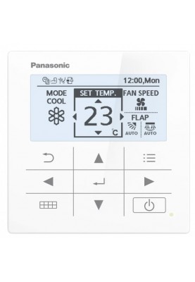 Panasonic Кондиціонер Server AC 71м2 інвертор 7.1кВт 24000BTU A++/A+ -25°С Wi-Fi R32 білий