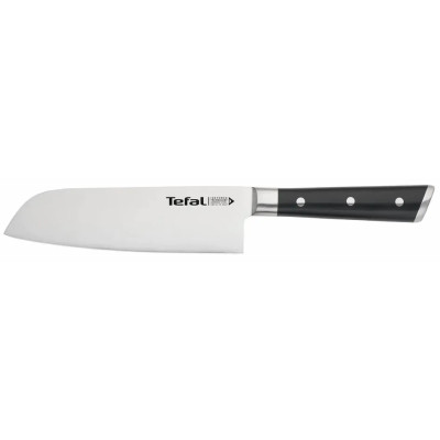 Tefal Набір ножів Ice Force, 2шт, нержавіюча сталь, пластик, чорний Tefal Набір ножів Ice Force, 2шт, нержавіюча сталь, пластик, чорний
