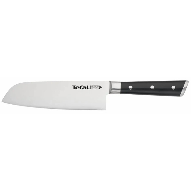Tefal Набір ножів Ice Force, 2шт, нержавіюча сталь, пластик, чорний