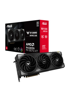 ASUS Відеокарта Radeon RX 9070 XT 16GB GDDR6 OC TUF-RX9070XT-O16G-GAMING