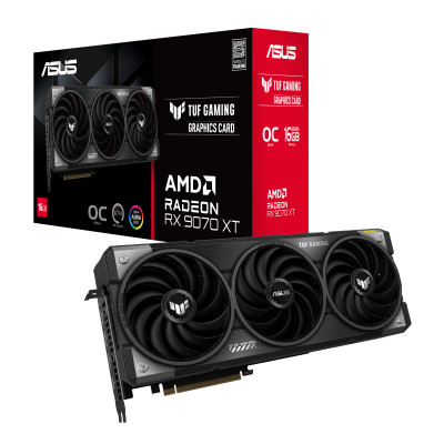 ASUS Відеокарта Radeon RX 9070 XT 16GB GDDR6 OC TUF-RX9070XT-O16G-GAMING