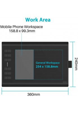 Huion Графічний планшет Huion H1060P