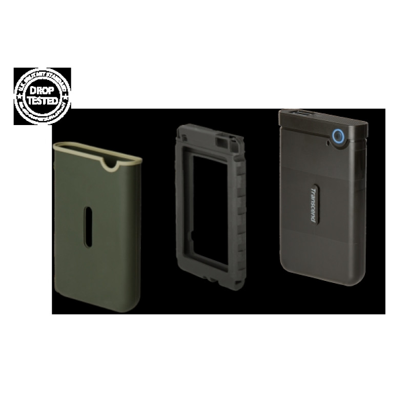 Transcend Портативний жорсткий диск 4TB USB 3.1 StoreJet 25M3 Сірий