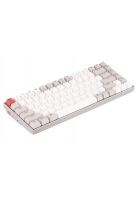 Keychron Клавіатура механічна K2 84Key, Gateron G PRO Blue, BT/USB-A, EN/UKR, No Led, Grey