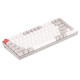Keychron Клавіатура механічна K2 84Key, Gateron G PRO Blue, BT/USB-A, EN/UKR, No Led, Grey