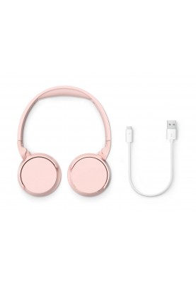 Philips Навушники On-ear TAH4209 BT 5.3, Wireless, Mic, Розовий