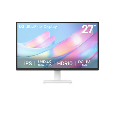 LG Монітор 27" 27US500-W 2xHDMI, DP, Audio, IPS, 3840x2160, DCI-P3 90%, HDR10