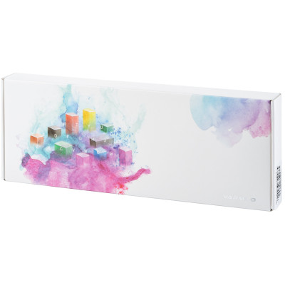 Varmilo Клавіатура механічна APT87 CMYK, C-TK Brown, WL/USB-A, White Led