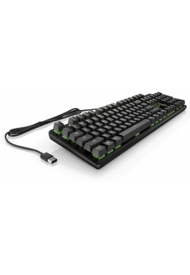 HP Клавіатура Pavilion Gaming 550 RGB 104key Red Hybrid USB Black